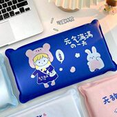 水枕头上班族免物理午睡枕凉垫降温冰凉冰枕夏季 夏天注水枕头大人