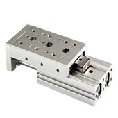 LLL 导轨8 气动12 L可调行程20 3050MXS6252010L L滑台气缸