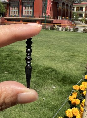 尼泊尔谦贡巴唐东杰不丹普巴降魔杵莲师蝎雪铁戒指订制布吊坠