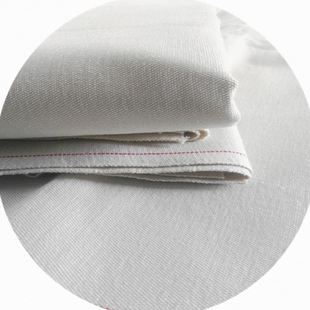 4白帆布布料工业过滤布 德州帆布20安涤棉2米宽4
