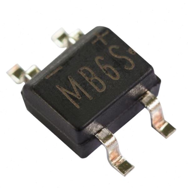 MBS封装 整流桥MB6S SOP-4 MB10S整流桥堆 光伏晶体管