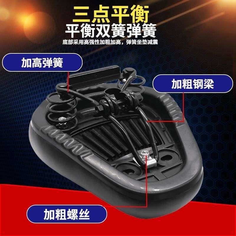 电动车代c驾车座两轮车加大加厚超舒适超软鞍座单车坐垫坐包防水