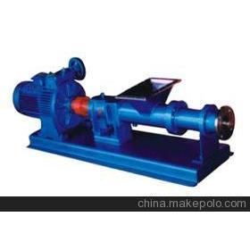 吸污泥泵用单螺杆泵采用机械密封,转子是40Cr