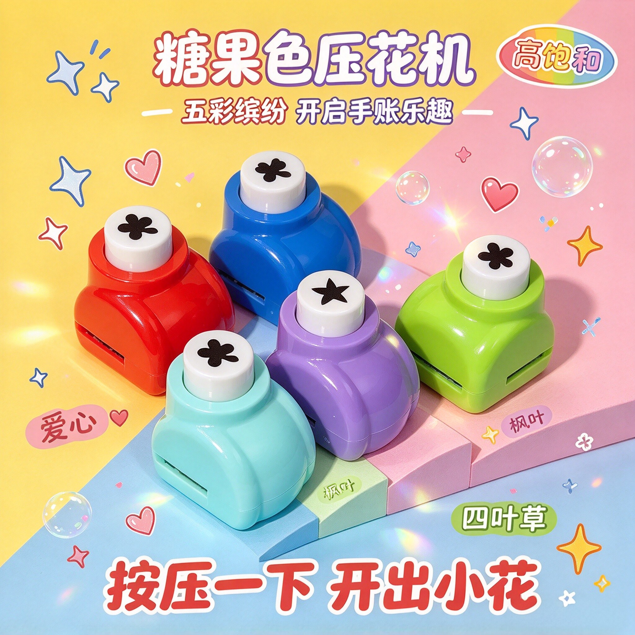 儿童迷你省力多图案压花器