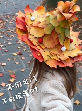 【秋季限定】枫叶巫师帽