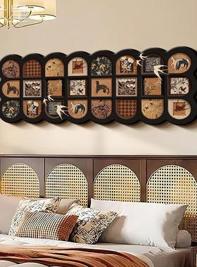 中古卧室装饰法式古覆风主卧床头挂yw04256画高级感小众画艺术客