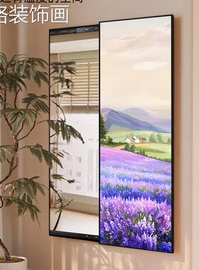 暗藏式身全装隐饰镜画 画客厅藏可推拉镜子挂画 画卧室全TLJH2507