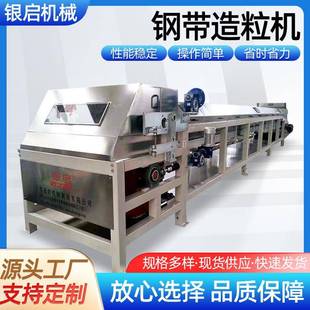 冷凝造粒机 钢带造粒机热熔融胶树脂拉条切粒设备挤出机回转带式