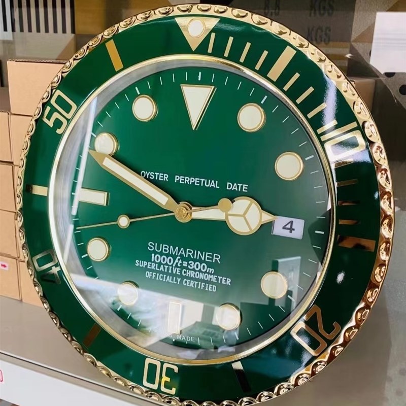 钟表挂钟时尚创意家用简约现代装B饰欧式田园夜光卧室美式AP钟表