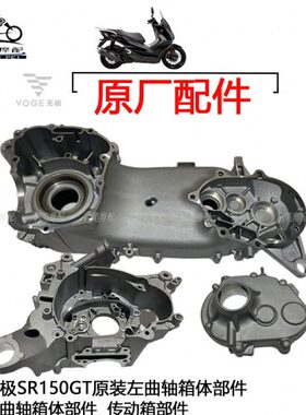 -无极9T箱LX原装R15传体 轴动150左曲隆鑫轴02S箱箱部件体 右曲GT