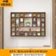 茶杯茶壶展示架茶叶收纳架格子架壁挂茶具多宝阁博古架墙上置物架