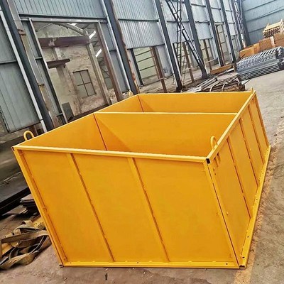 悬挑式卸料平台钢筋废料池专用防护电动定做建筑工地定制升降台