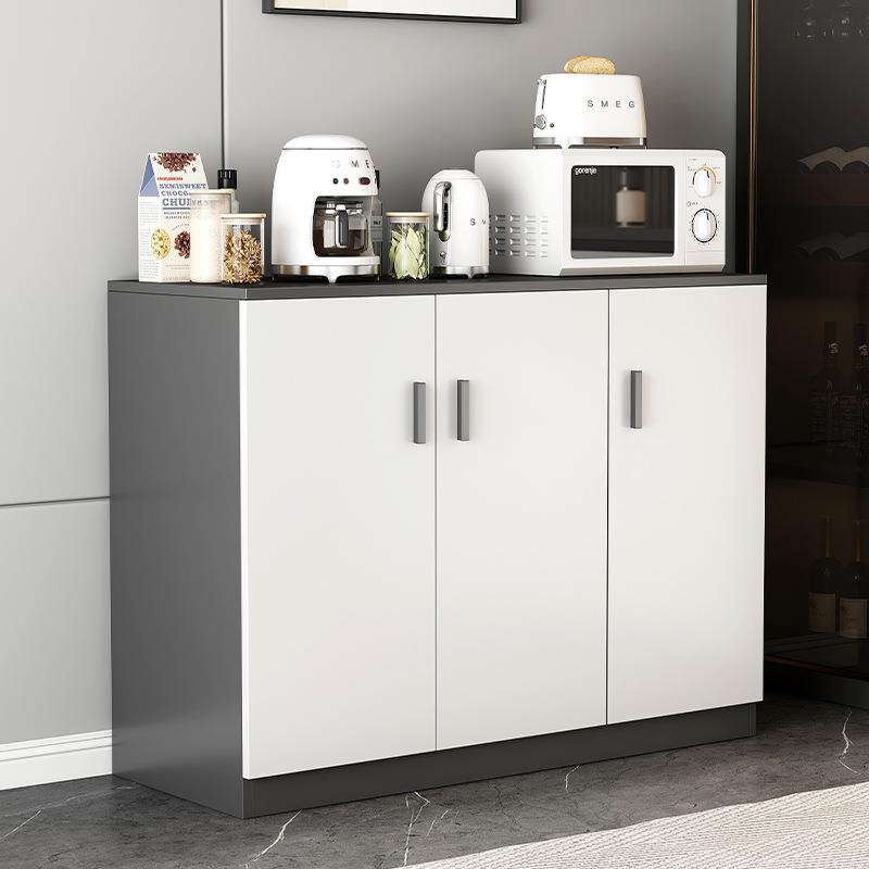 家用餐边柜厨房靠墙储物柜多功能客厅收纳置物轻奢柜现代简易碗柜