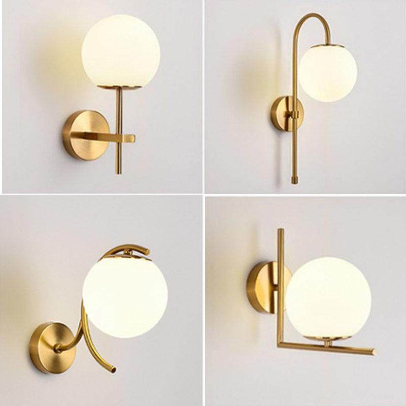 现代简约轻奢铁艺玻璃壁灯北欧创意卧室床头壁灯客厅过道灯镜前灯,五金/工具,其他电线电缆,淘宝优惠券,粉丝福利购,淘宝优惠卷