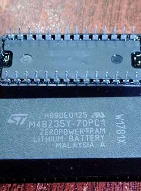 M48Z35Y-70PC1集成块直插时钟存储器直插DIP28脚
