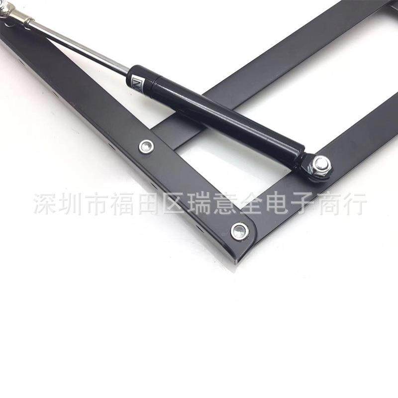 气动杆液压高度调节茶几折叠升降支架带液压咖啡桌升降架X20