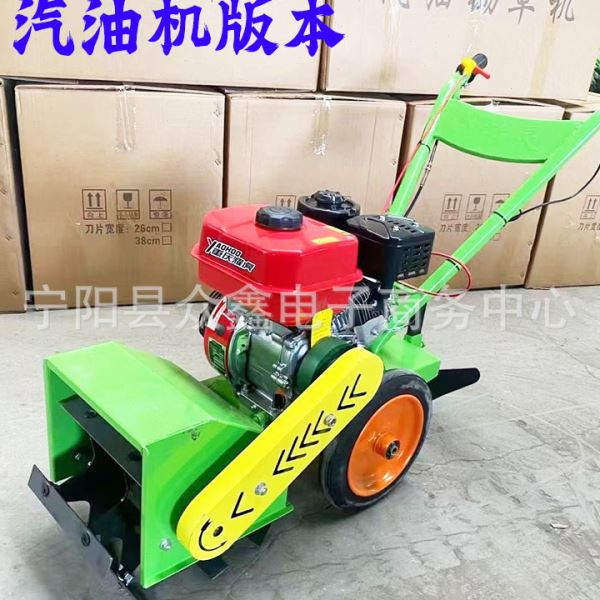 柴油农用锄草机小型家用田园管理剪草机割灌机除草汽油锄草机