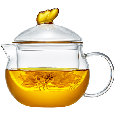 玻璃茶壶耐高温加厚单壶茶水分离家用小号一人功夫泡茶壶茶具套装