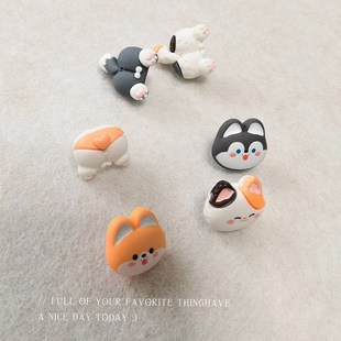 饰毛毡板钉子小装 毛毡墙贴图钉照片墙装 饰毛毡板配件彩色图钉可爱