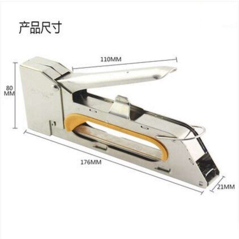 包邮 手动码钉枪U型钉枪广告喷绘钉枪 绷油画布工具1008F打钉机