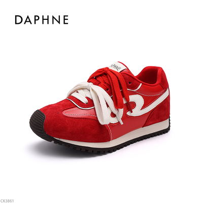 达芙妮2025新款时尚休闲德训鞋