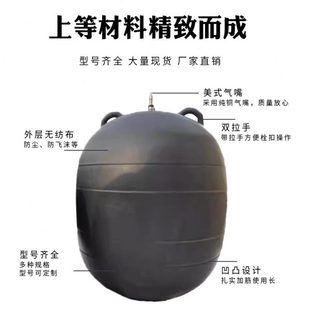 圆形八角橡胶气囊 厂促天然橡胶加尼龙布管道封堵气囊桥梁用芯模