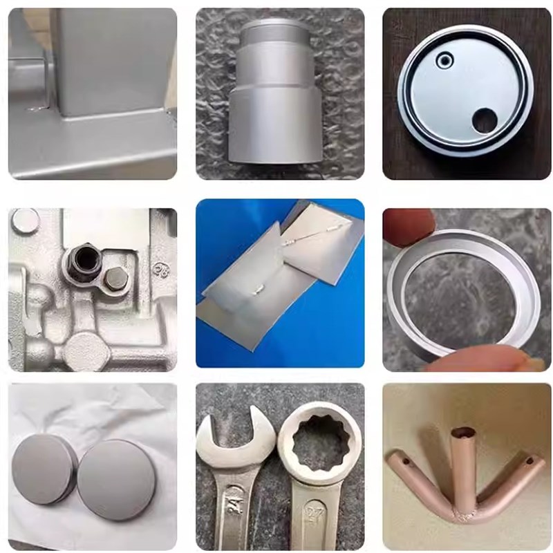 高压喷砂机小型9080型手动箱式喷沙机五金模具除锈翻新环保打砂机