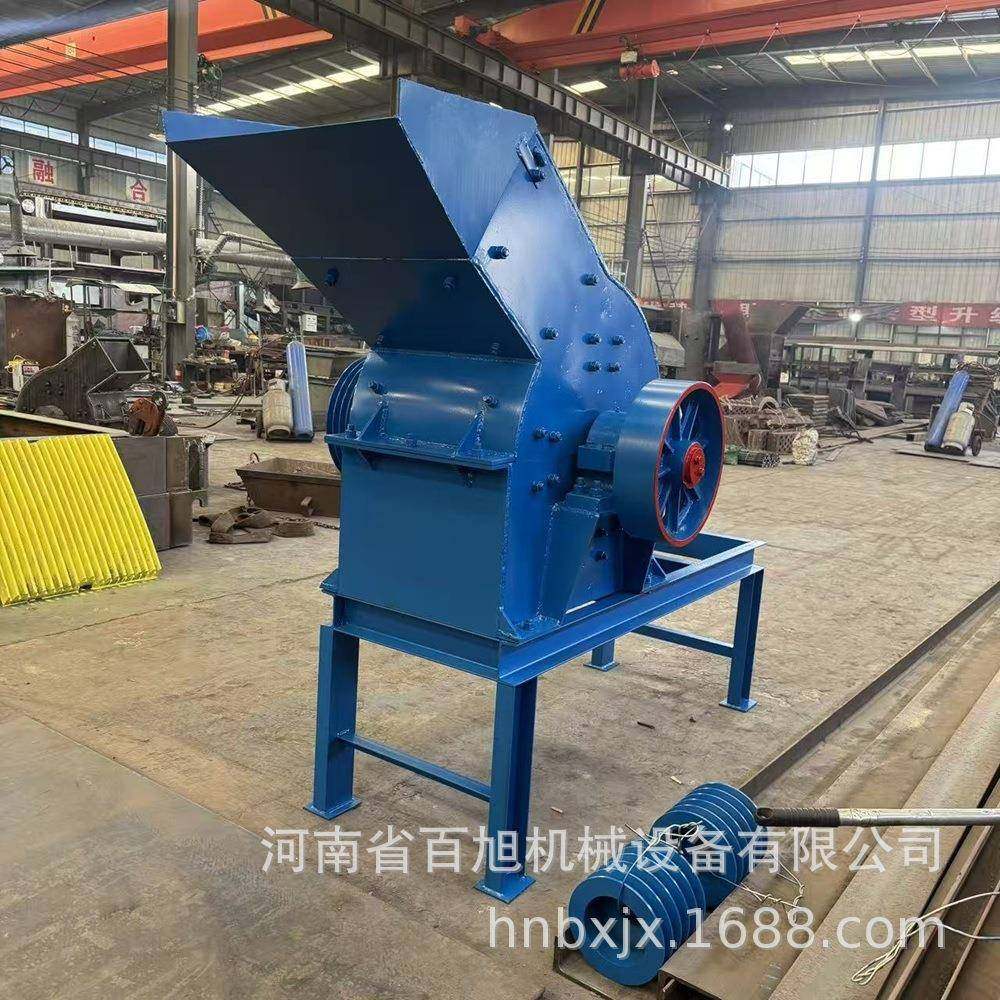 PC400*600锤式破碎机建筑垃圾鹅卵石制砂机混凝土沙石玻璃粉碎机,机械设备,破碎机,淘宝优惠券,粉丝福利购,淘宝优惠卷