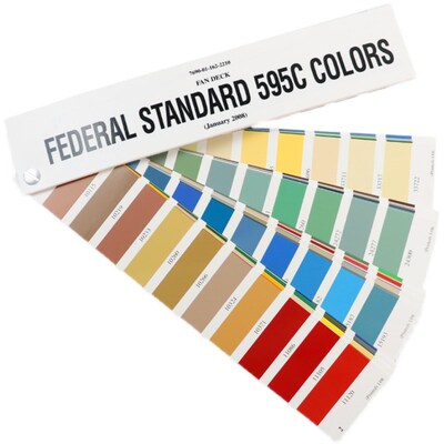 美国联邦标准色卡 FEDERAL STANDARD 595C COLORS