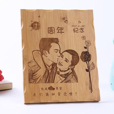 复古雕刻 菜单 木版画 DIY 木刻画 时尚创意 木板工艺品摆件