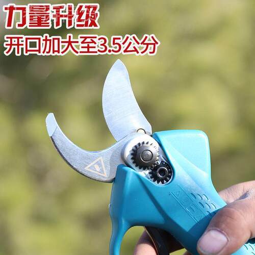 电剪刀树枝用修充电式专用配剪件园林专电动修枝艺剪进口工OTM其