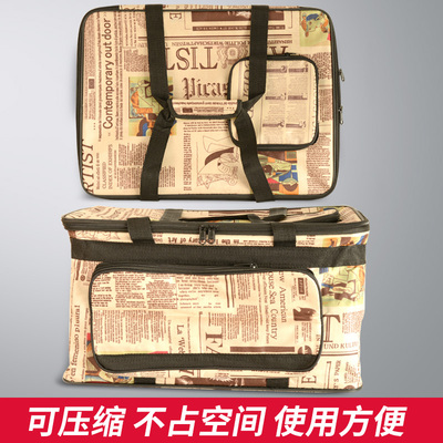 水粉颜料画箱工具包帆布美术工具箱手提式多功能工具包大容量画具