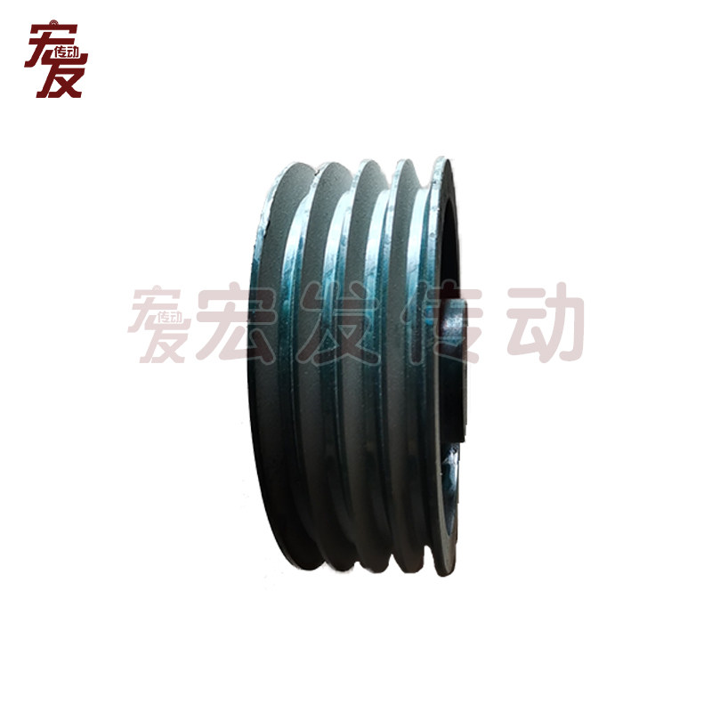 三角皮带轮 电机皮带轮 B型 四槽 B4-200 B4-203 可加工内孔 键槽
