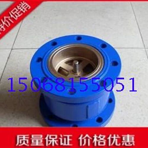 HC41X-10法兰止回阀DN40 50 65 80 100.150 200消声铸铁单向阀
