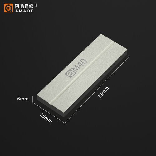 修表工具维修M40金钢磨刀石 镊子修正器 烙铁头刀片 修复打磨磁铁