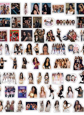 韩国女团KATSEYE贴纸蔓侬索菲娅丹妮拉劳拉梅根郑允彩周边贴画