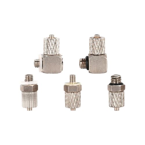 气缸迷你微型宝塔PT快拧通接头PL4-M5 PC4/6-M3-M4-M5-M6全铜三通