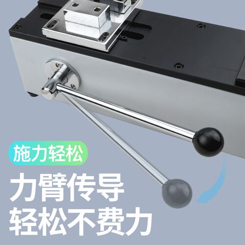三量推拉力计测力计支架手摇手动螺旋机架拉压力试验测试机台500N