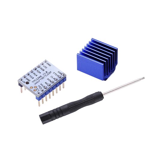 保时3D打印机配件TMC2208 V1.0步进电机静音驱动器+Tester置配器