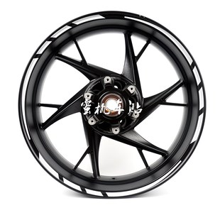 改装 300 轮毂贴 钢圈贴 防水反光贴纸 奔达 15寸16寸 金吉拉V2