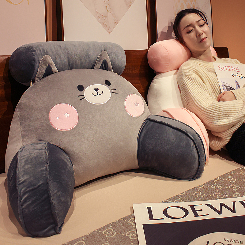 床头软包靠枕大靠背沙发抱枕靠垫宿舍学生枕N头床上看书床靠护腰