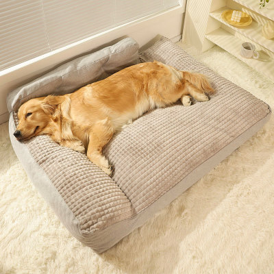 狗窝金毛冬天保暖可拆洗大型犬小型犬柯基床猫沙发冬季宠物狗狗床
