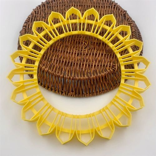 新款造型中式蛋糕底座花饽饽寿桃底座模具花边压印烘焙翻糖模具