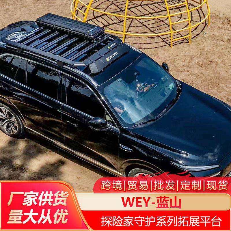 蓝山车顶行李架侧爬梯侧边账越野改装车顶拓展平台户外储物旅行架