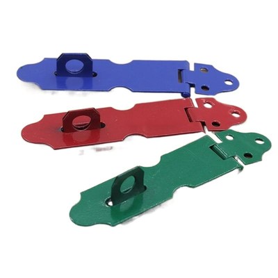 门扣彩色老式门扣烤漆彩色门搭扣吊扣门锁鼻子挂锁扣老式木门箱包