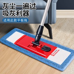 厂促6BUJ平板拖把替换布家用一拖净拖布头拖地布条配件地拖配布