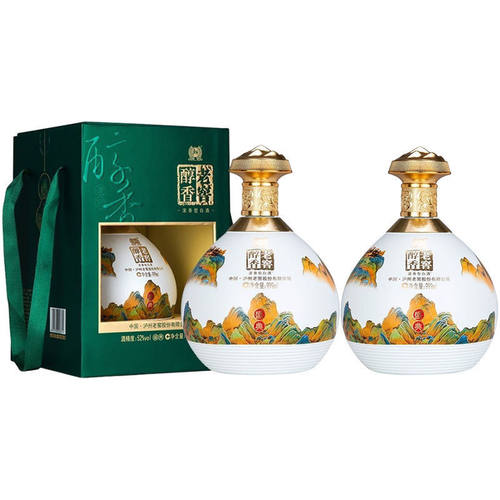 泸州老窖股份老窖醇香盛世999ML*2坛浓香型白酒大坛酒礼盒装送礼