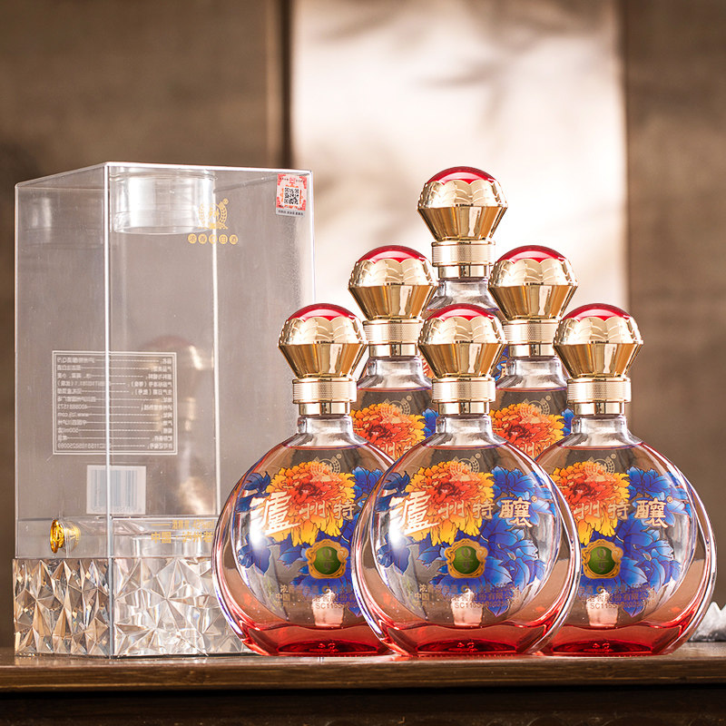 泸州老窖股份Q9 浓香型白酒42度500ML*6瓶整箱礼盒装