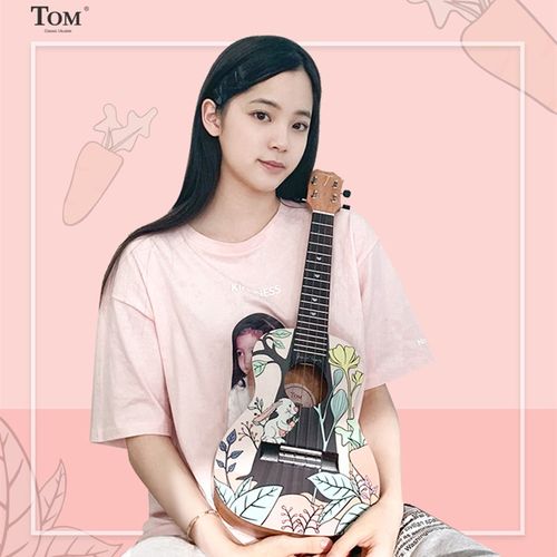 tom尤克里里23寸26寸电箱欧阳娜娜款初学女生单板乌克丽丽小吉他