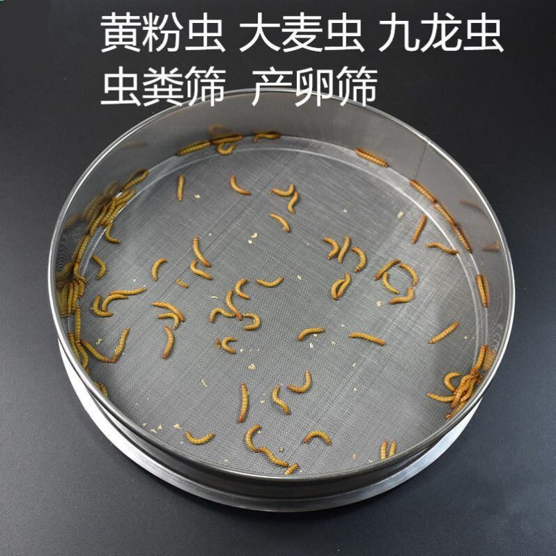 黄粉虫粪筛产卵筛蛋白虫粪筛大麦虫面包虫过滤虫粪筛圆形产卵筛子